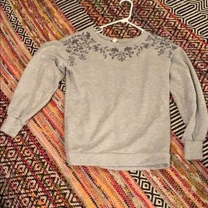 Embroidered American Eagle Sweater